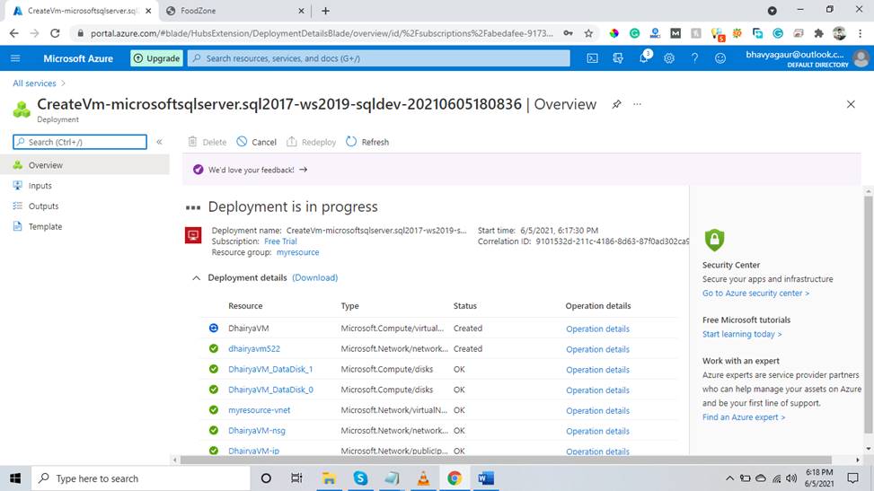 How To Create A SQL Server Instance In The Managed Virtual Machine